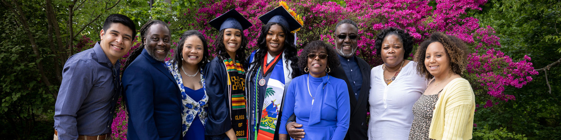 Group photo after Spring Commencement