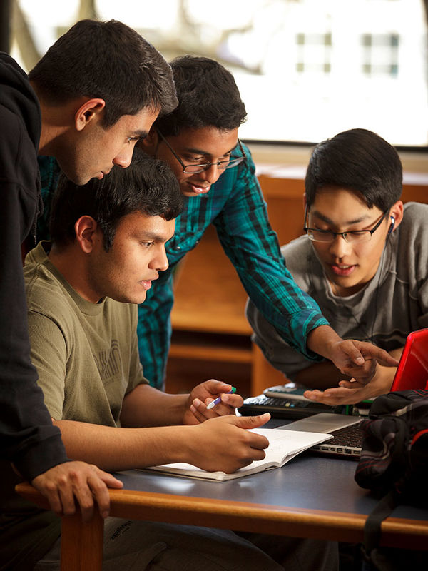 four students