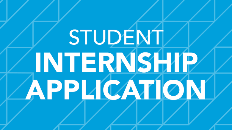 Student Internship Application Graphic