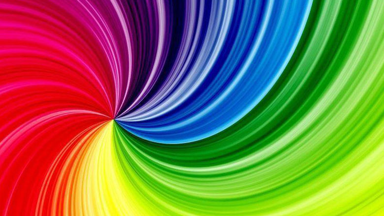swirl of color