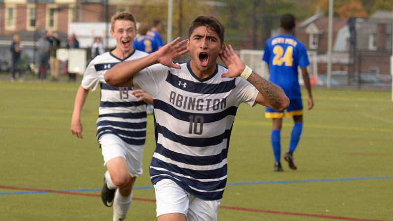 Abington men's soccer champs