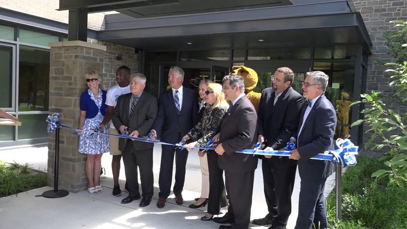 Ribbon Cutting at Penn State Abington's First Residence Hall