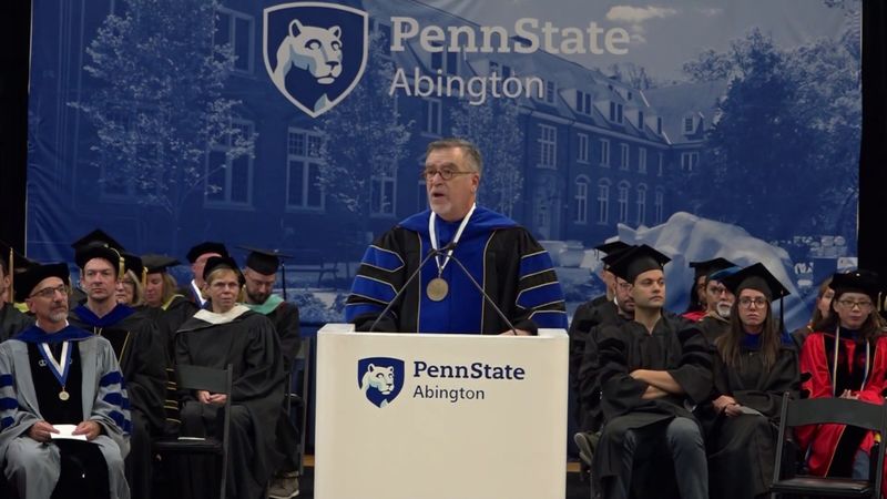 Penn State Abington Convocation Welcome, Damian Fernandez