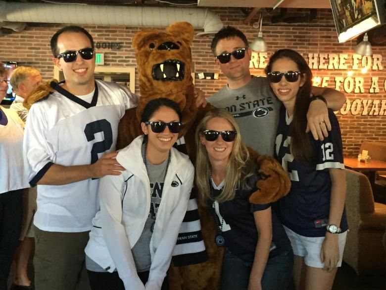 Alumni at Penn State Football Watch Party