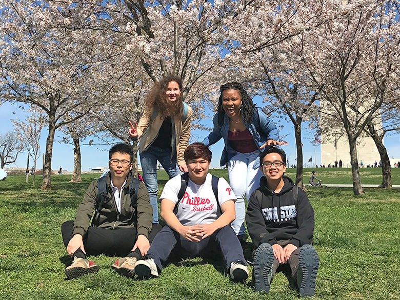International students in Washington, DC