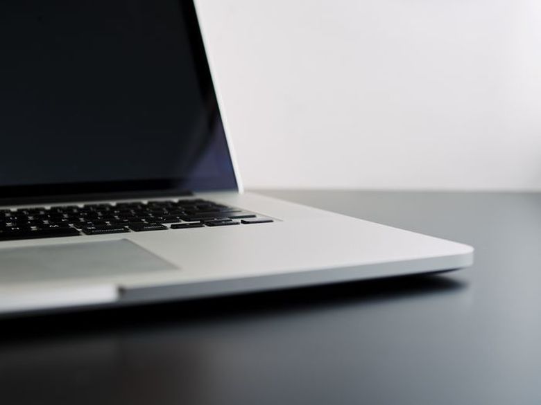 computer sitting on a table