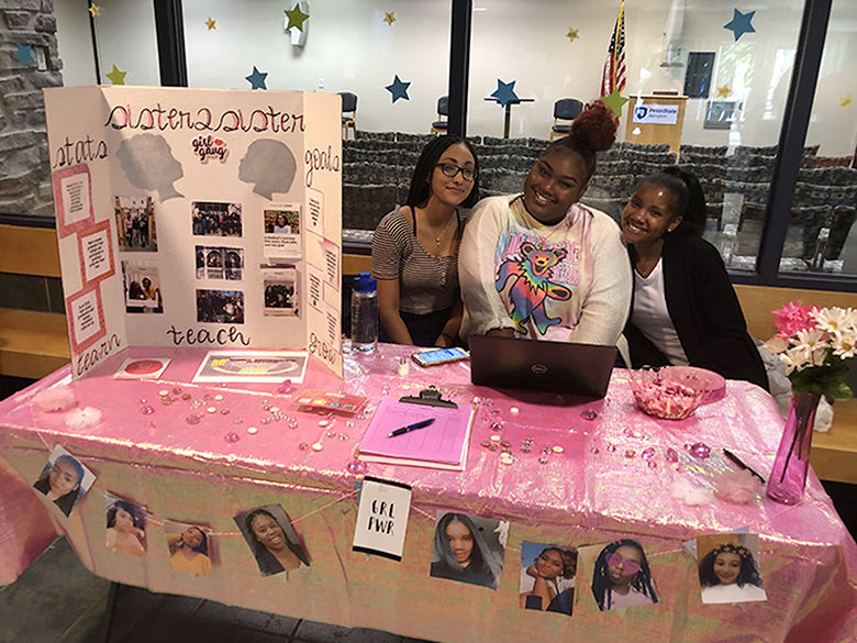 Members of Sister to Sister Student Organization