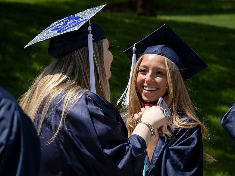 two graduates