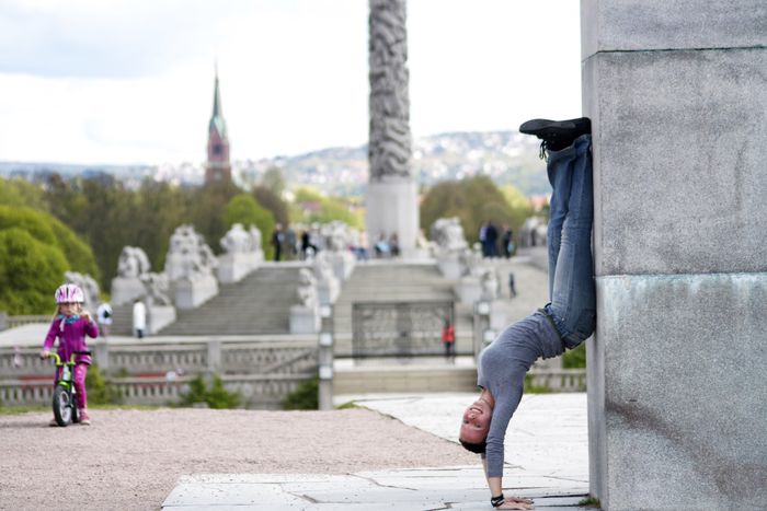 Amanda Lockerby yoga in Oslo