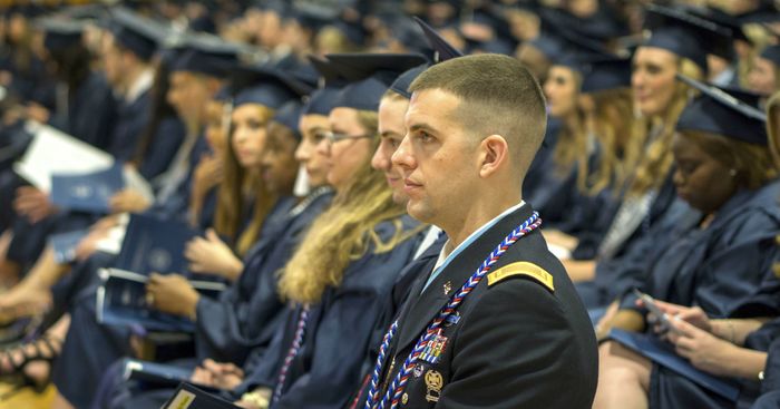 military spring commencement