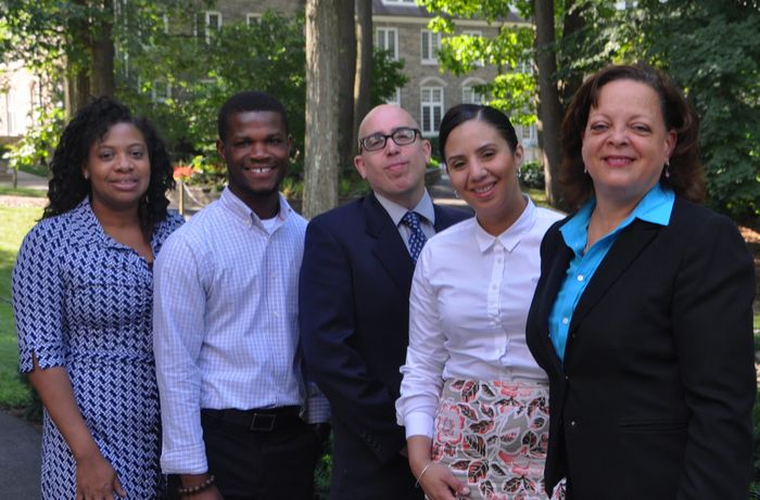 Latino teen shadow day