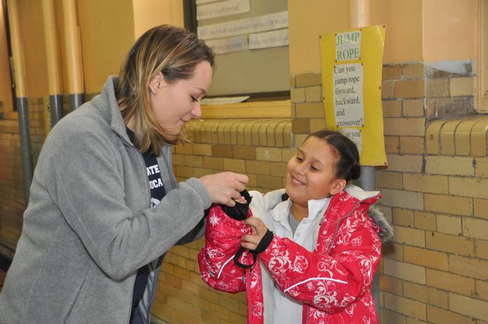 Abington McClure coat drive