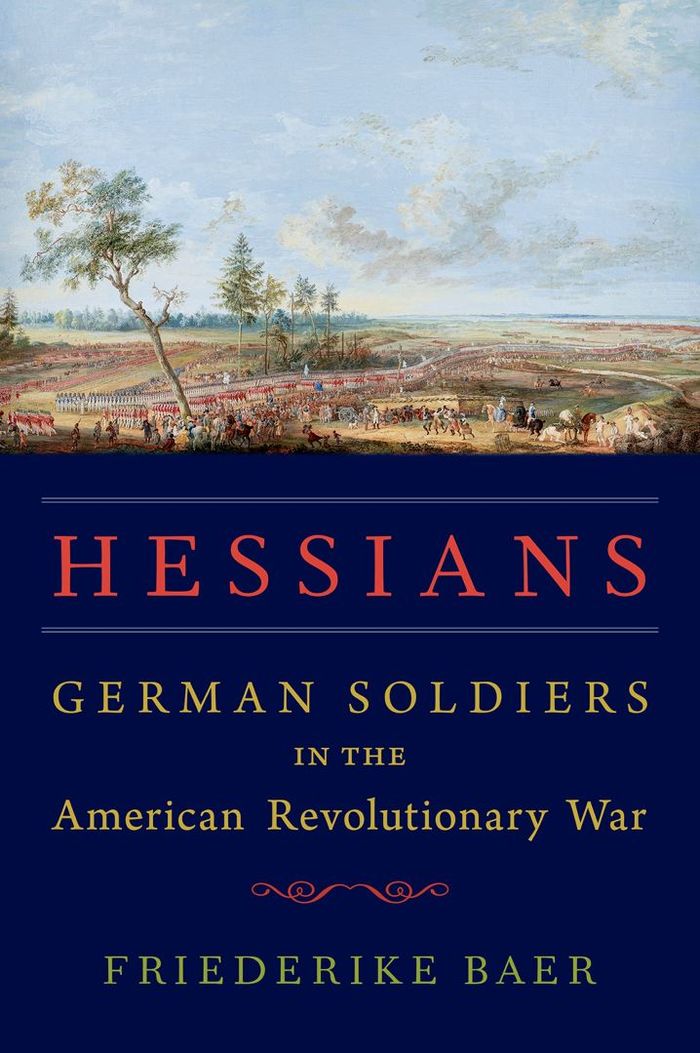 Book cover for book about Hessians in the Revolutionary War