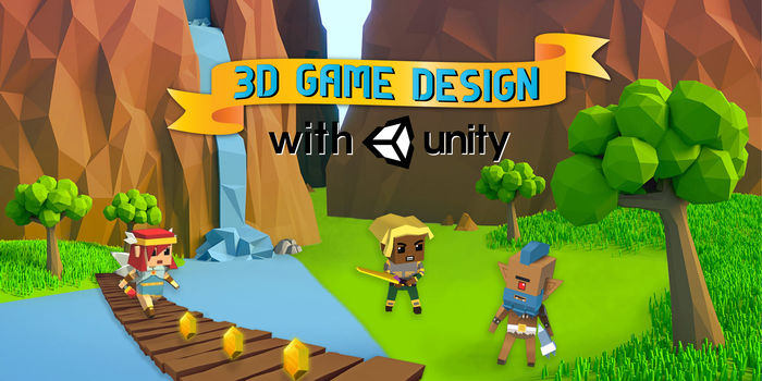 3D Game design flyer