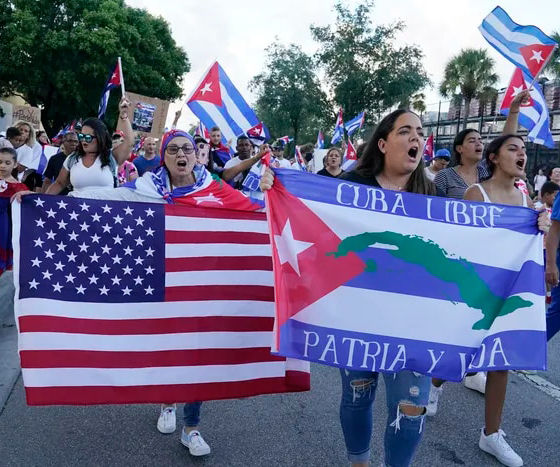 cuba protest