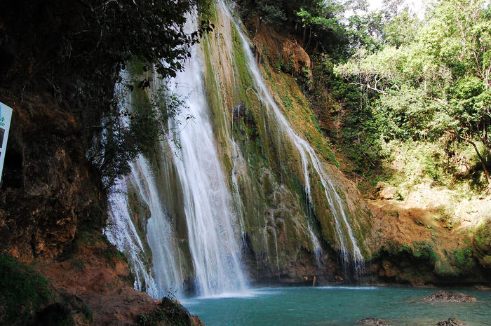 Waterfall in El Limón, Samaná