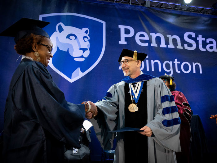 Penn State Abington Masters Programs Abington hails new graduates who transform ‘adversity into opportunity