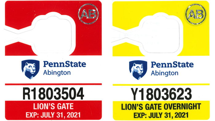 two lions gate parking permits