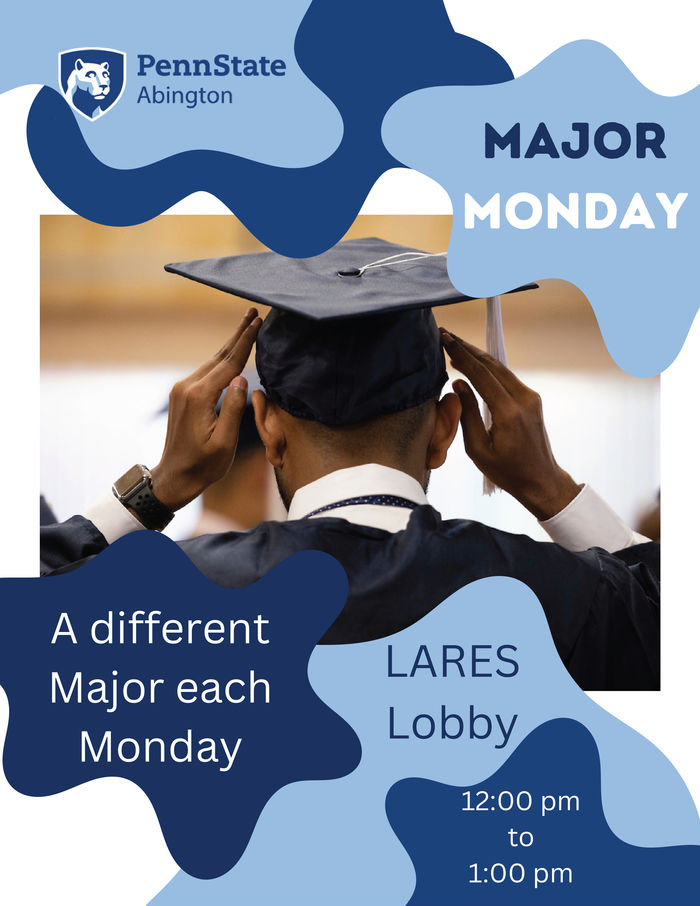 Image of a back of a college student in a cap and gown