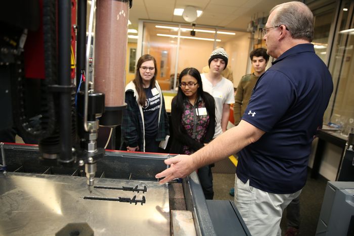 engineering lab at Great Valley