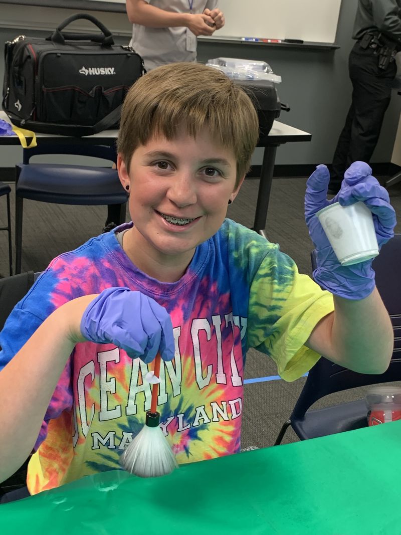 Youth Police Fingerprints 2