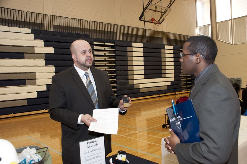 The Abington Spring Career Expo gave students the opportunity to connect with more than 60 employers.