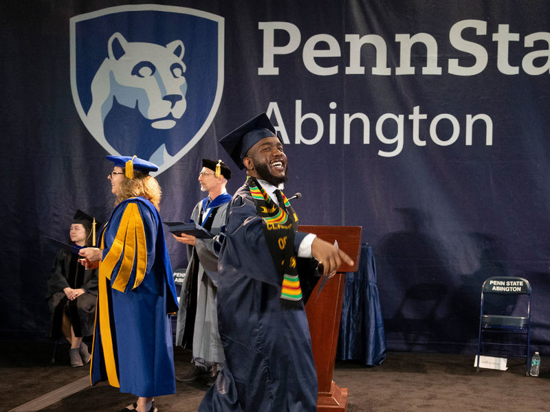 Penn State Abington spring 2023 commencement