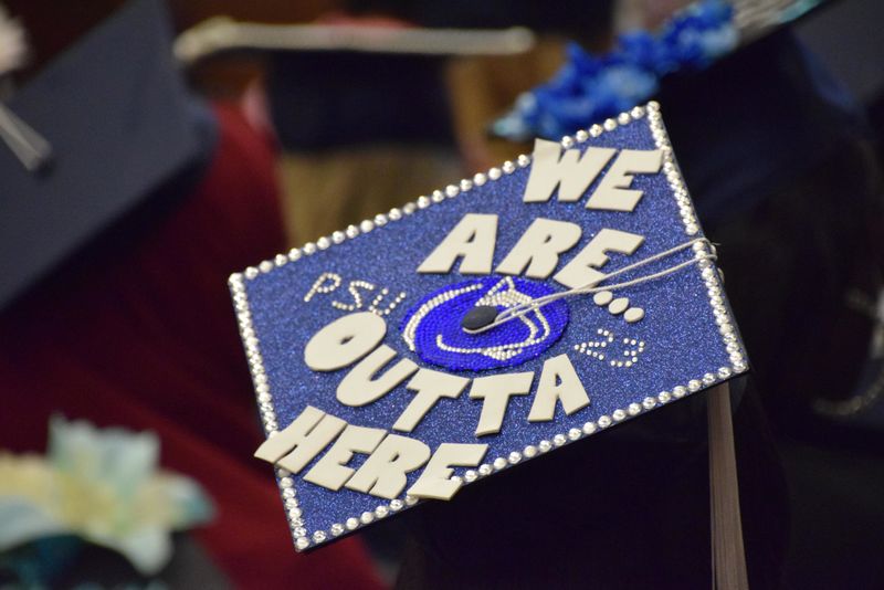 Graduation cap decorated 