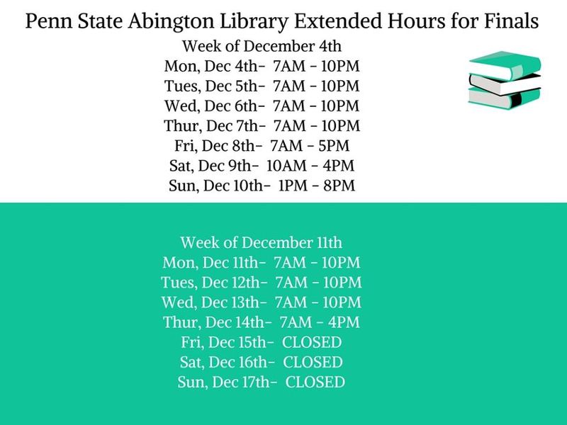 Penn State Abington Calendar Customize and Print