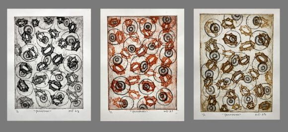 Etching 11″ x 14″ each