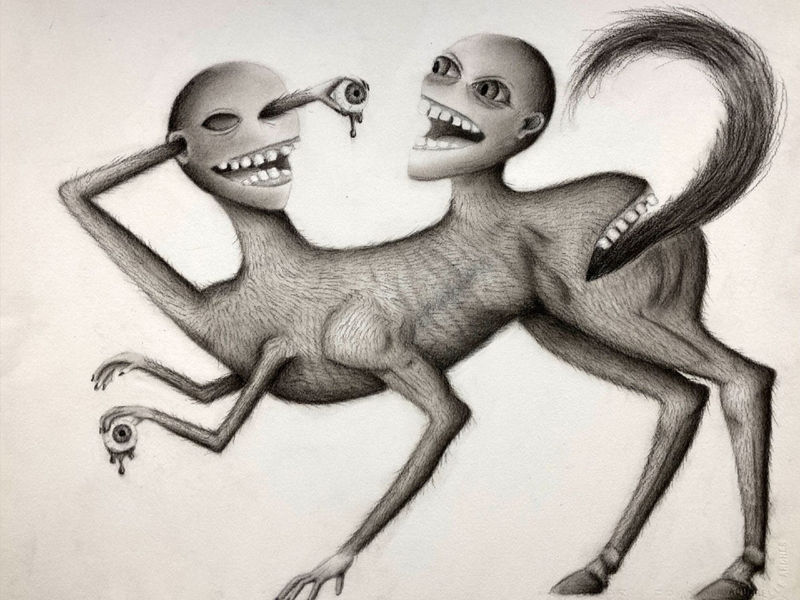 Two headed-beast