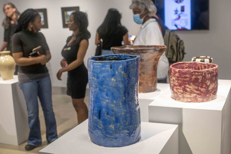 Senior art exhibit