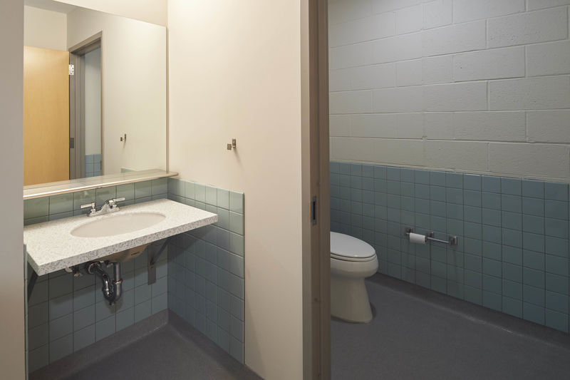 Student Bathroom at Penn State Abington Lion Gate near Philadelphia
