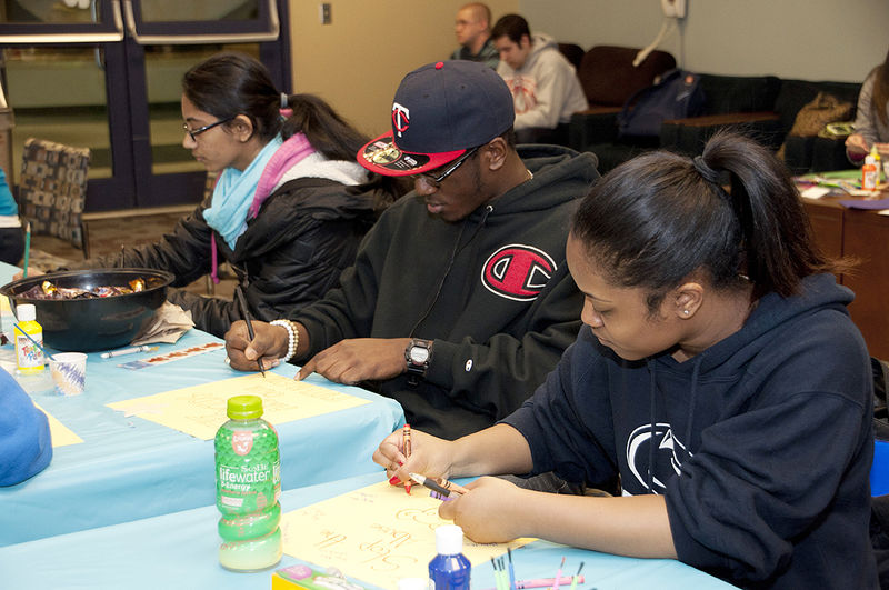 Students at Sexual Abuse Awareness Program