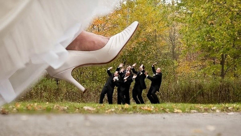bride shoe
