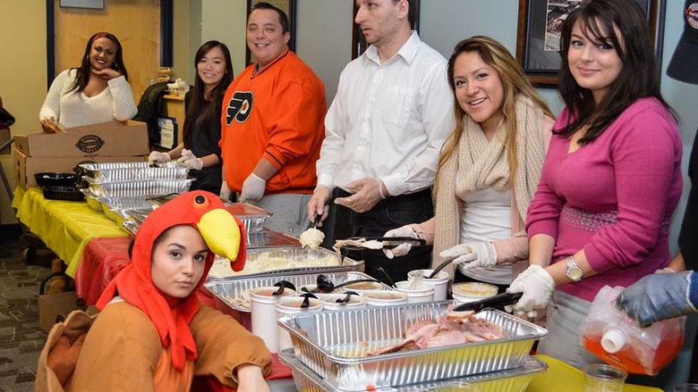 Abington turkey dinner