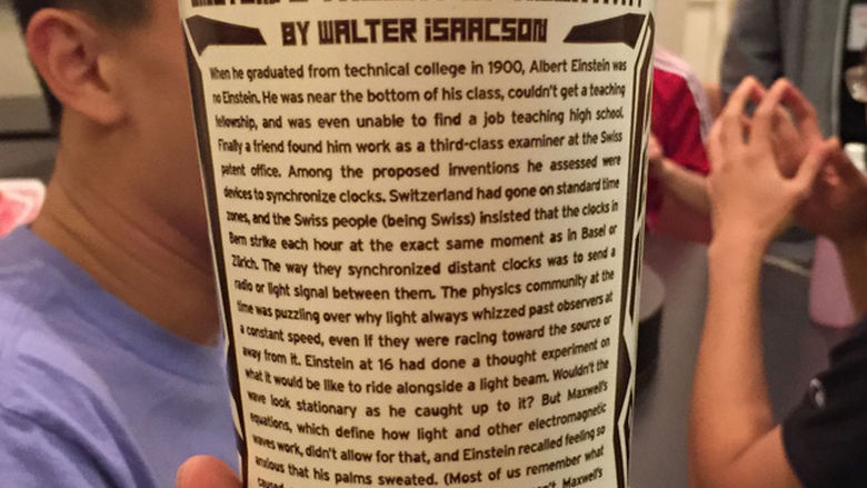 Chipotle physics team cup
