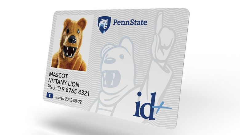 penn State id+ card 3D rendering