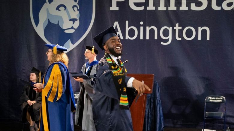 Penn State Abington spring 2023 commencement