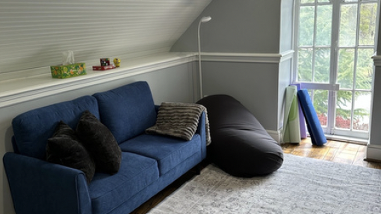 Couch in a room