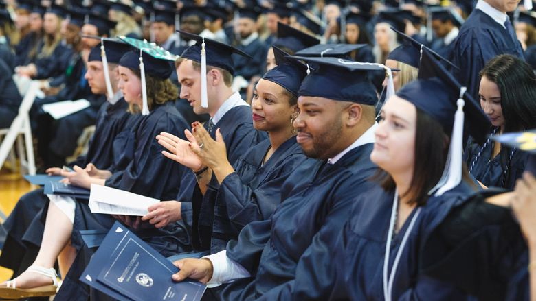 Abington spring 2019 commencement students