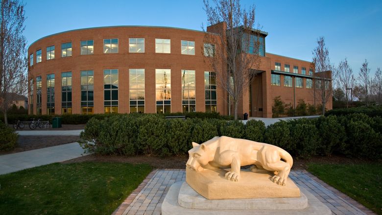 Lion shrine at Penn State Harrisburg