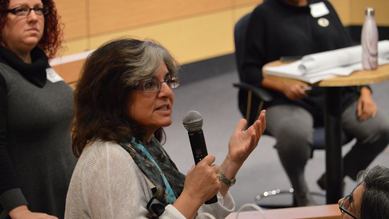 Brandywine faculty member speaking at forum