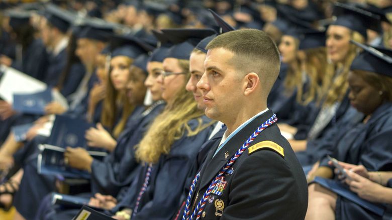 military spring commencement