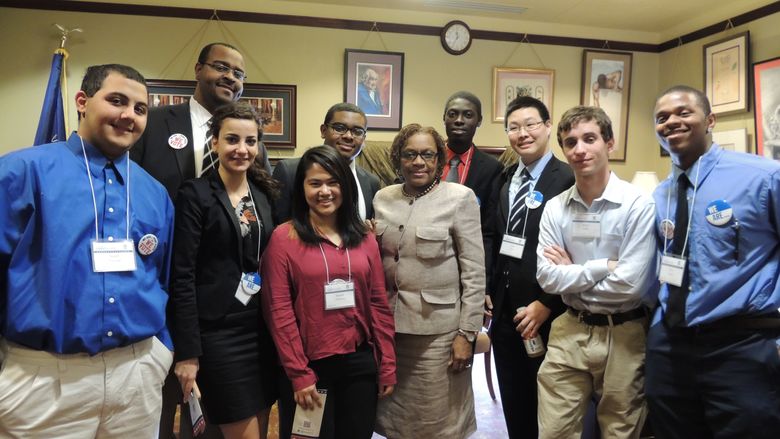 Abington students at Penn State Capital Day