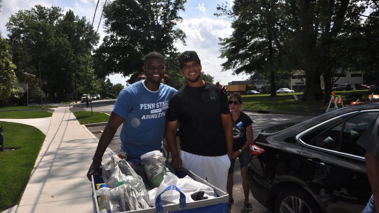 Abington move in day