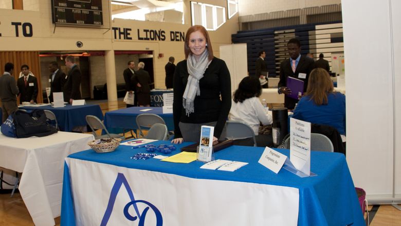 The Abington Spring Career Expo gave students the opportunity to connect with more than 60 employers.