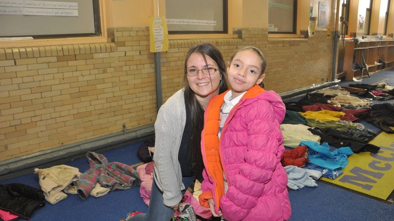 McClure Abington coat drive