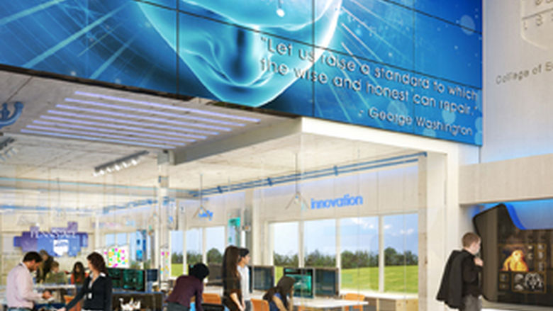 artist rendering of engineering suite