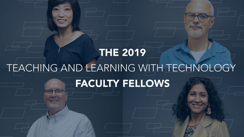 head shots of the 2020 T L T faculty fellows